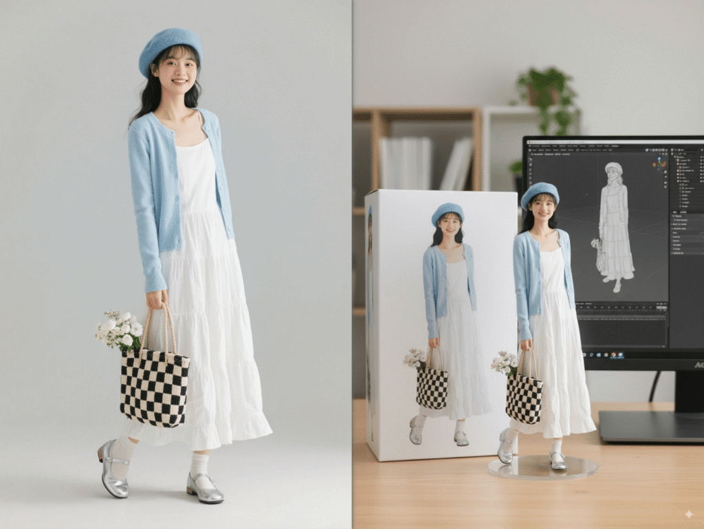 AI修图-手办迁移效果