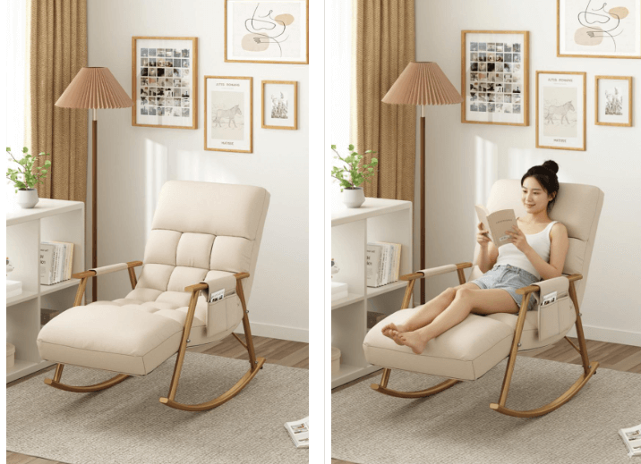 AI修图-NanoBanana修图-产品加模特前后对比图