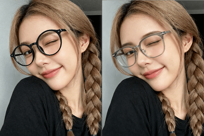 AI修图 前后效果对比