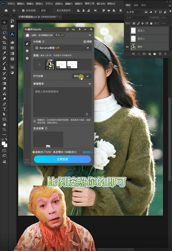 AI修图 步骤一 上传图片