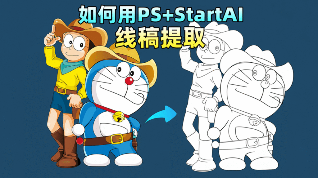 nanobanana 转线稿功能