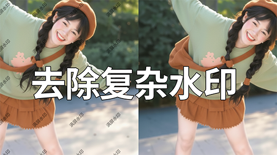 ps怎么去除图片水印文字！StartAI插件30秒一键清除