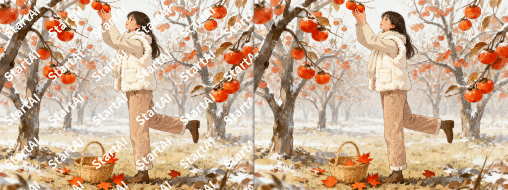 去水印 前后效果对比