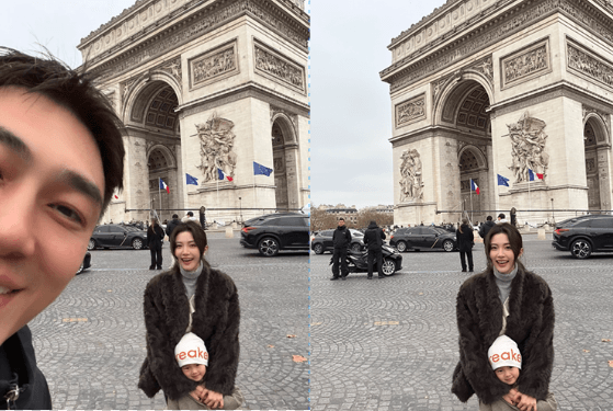 Start AI 插件中的 nanobanana 功能，凭借 AI 智能修复技术，能精准识别并移除多余人物，同时完美还原背景细节，让 PS 去多余人物变得高效又无痕。