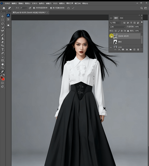 Nano Banana 2步一键换衣