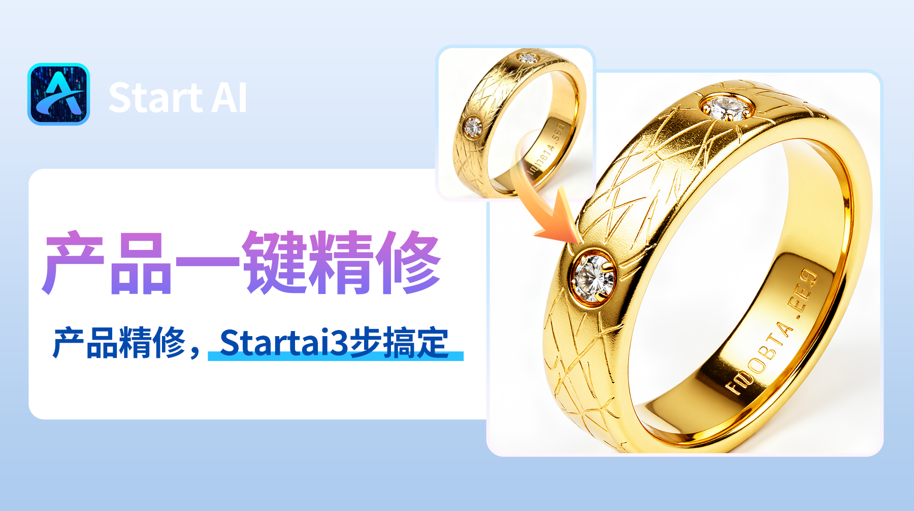 用ps怎么精修产品图 ？StartAI一键出高清产品图