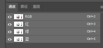 PS中的通道面板