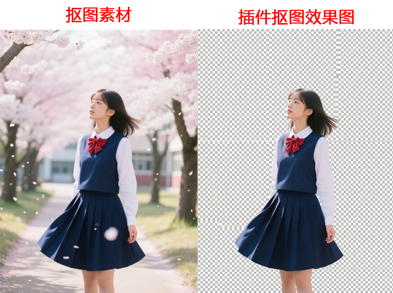 StartAI插件抠图效果