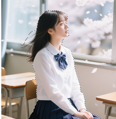 涂抹大致的主体