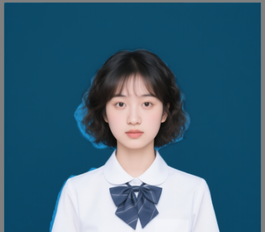 「调整边缘画笔工具」在发丝边缘涂抹