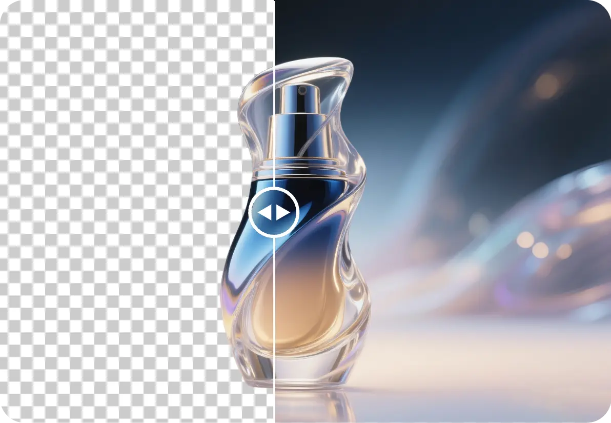 通透质感美妆产品抠图效果展示