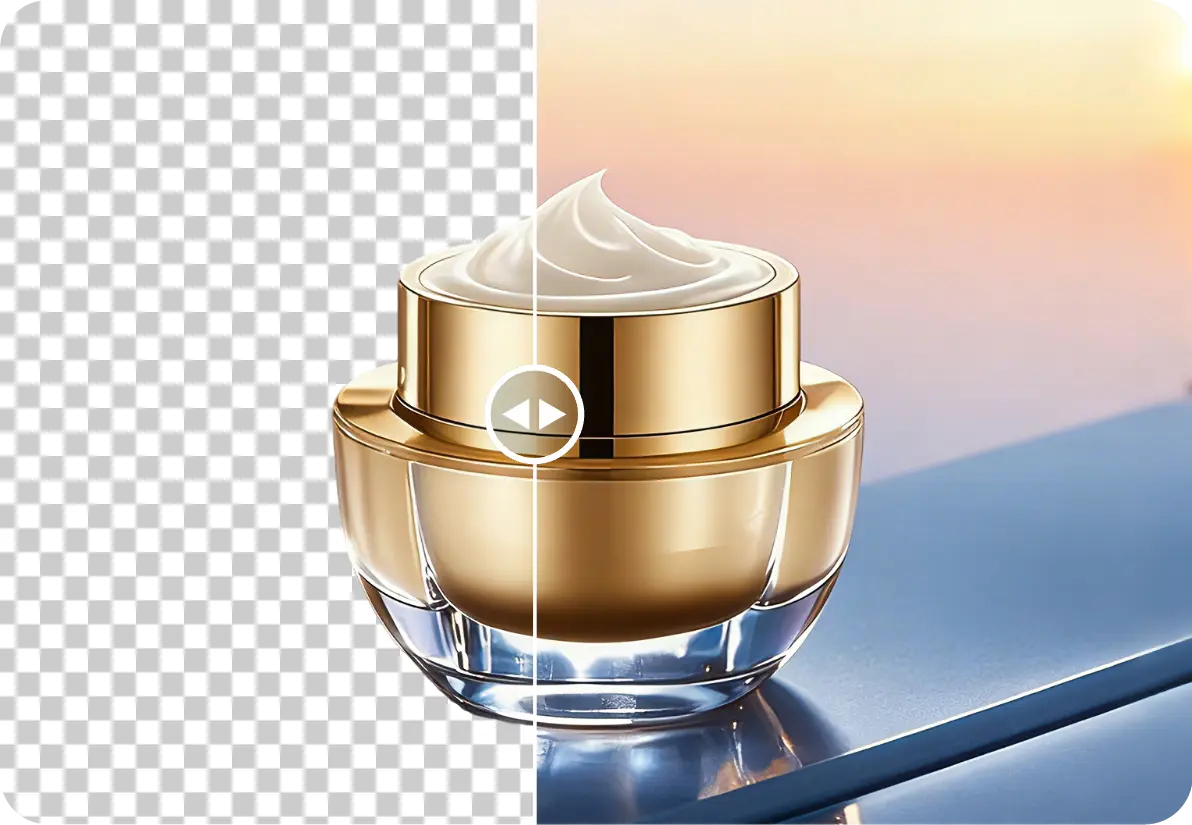 电商美妆产品去背景效果展示