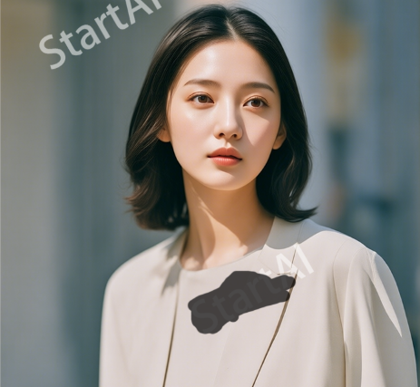 修复画笔工具涂抹水印位置