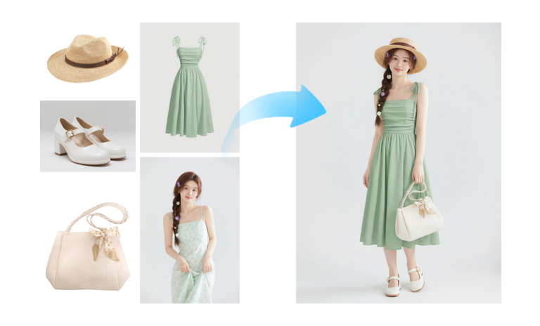 Banana服装上身效果展示