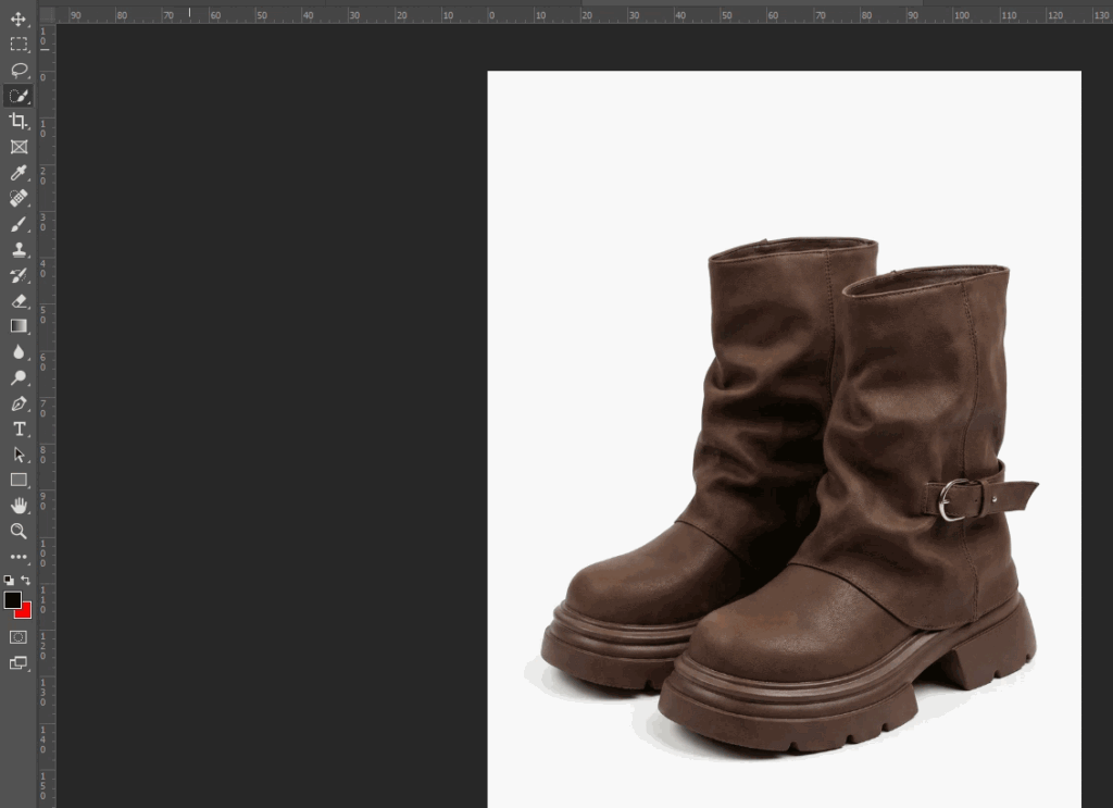 使用Ps【快速选区工具】进行抠图选区描绘