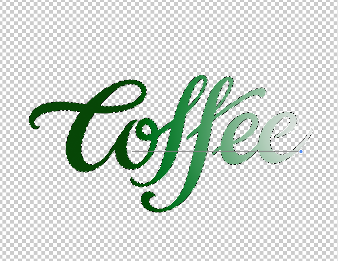 传统PS制作渐变效果