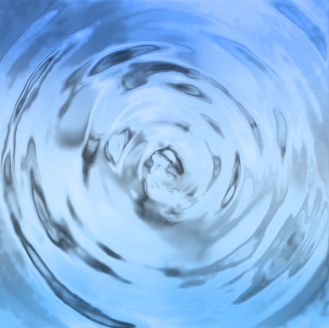 用进阶滤镜法做出的水波纹效果图