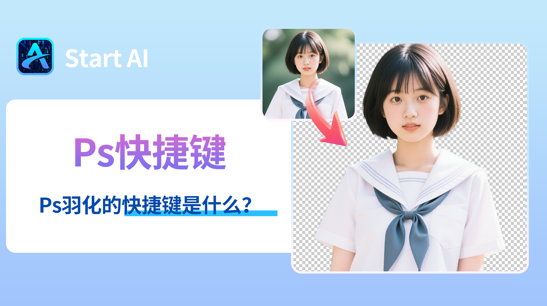 Ps羽化的快捷键是什么？Ps羽化快捷键用不了怎么回事？