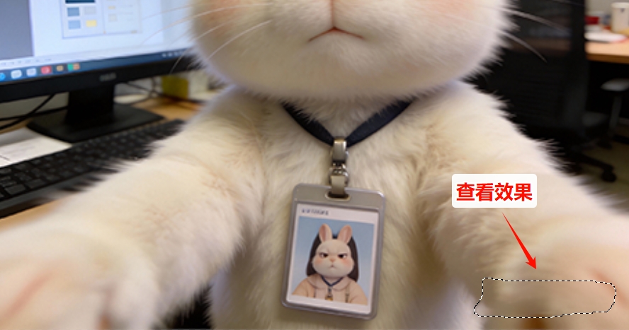 内容识别填充去水印效果