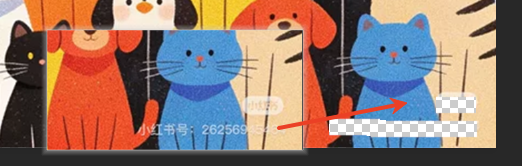 按住鼠标轻轻涂抹文字区域