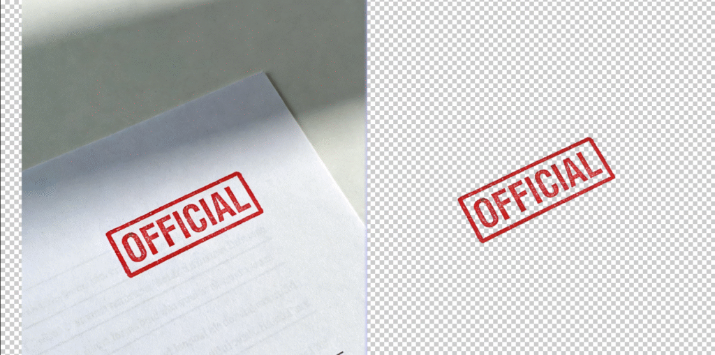 一键生成，查看无痕提取效果