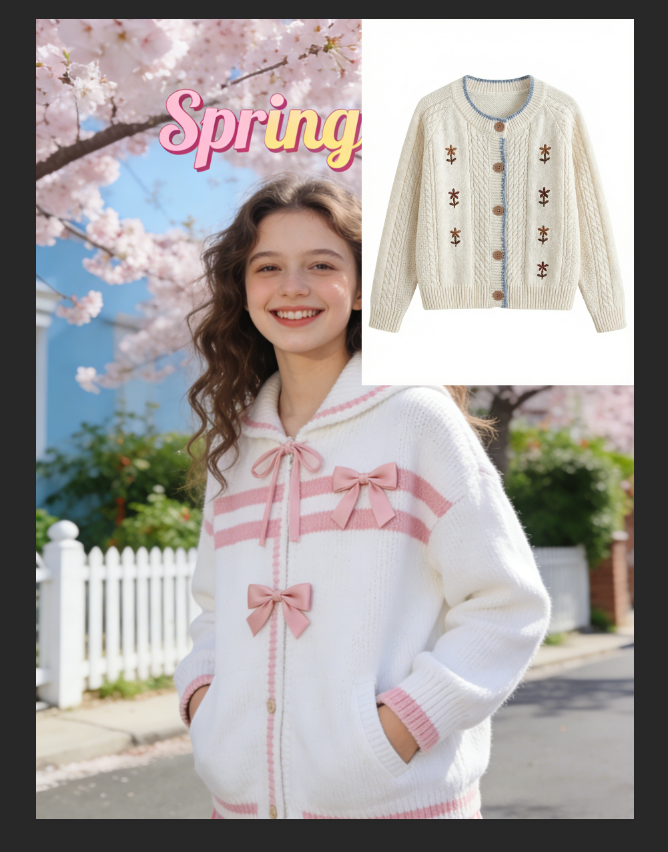 打开PS软件，分别导入“模特原图”和“目标外套图”