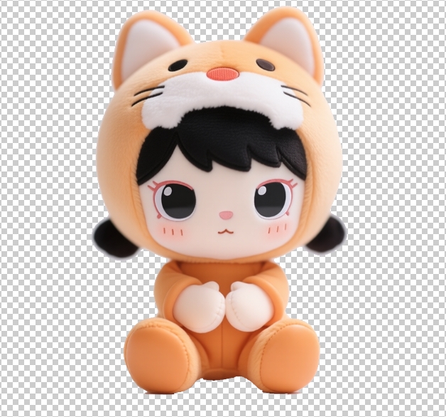 魔棒工具抠图去白底变透明底效果