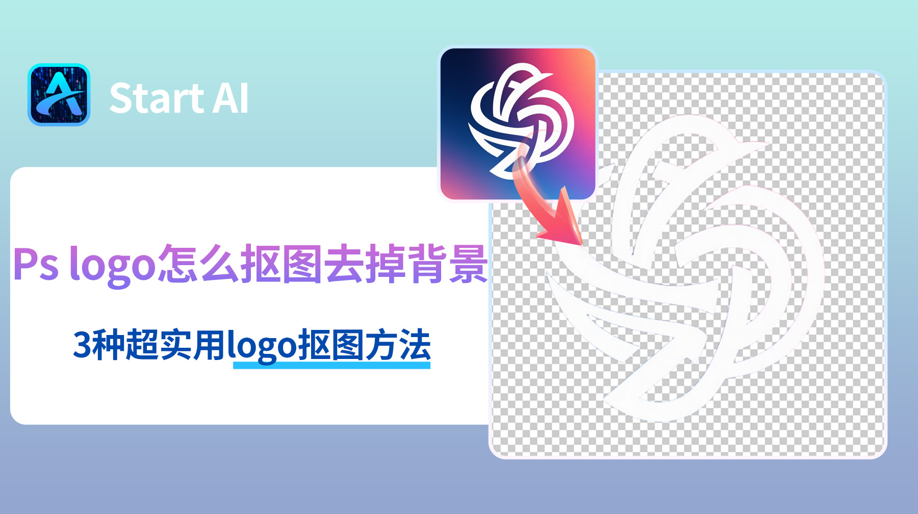 Ps logo怎么抠图去掉背景？3种超实用logo抠图方法