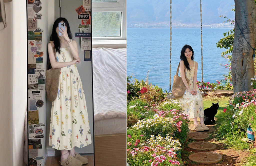  Nano Banana 修图功能换背景对比图