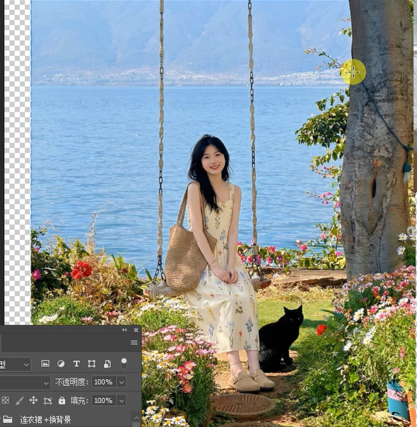 AI 会自动完成生成图