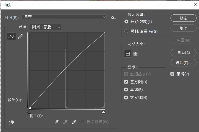 用曲线，色彩平衡微调叠加图的光影、色调