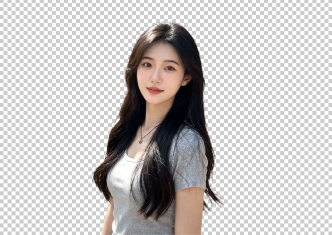 快速选择工具抠图效果