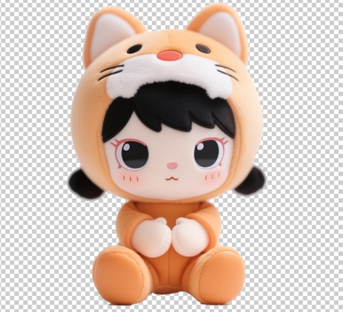 按Delete键删除选中的白底