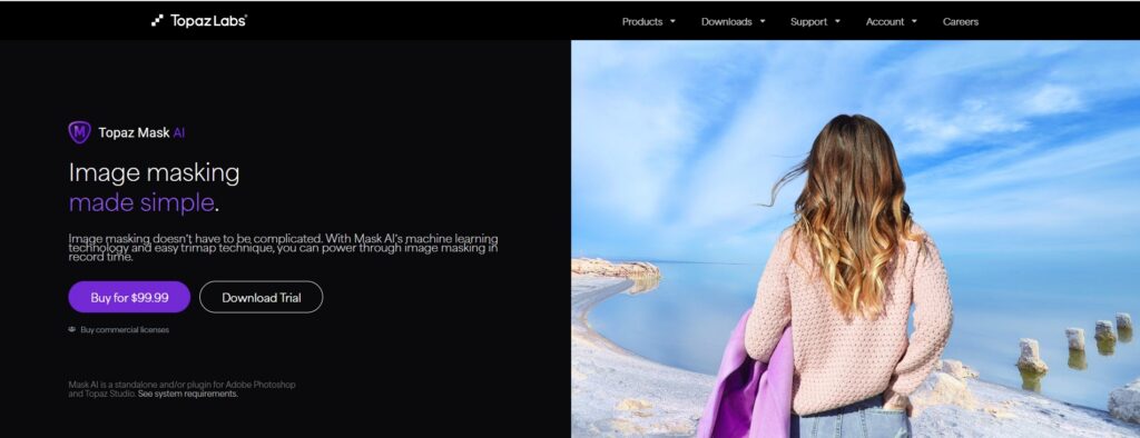 PS插件Topaz Mask AI，专业级复杂抠图