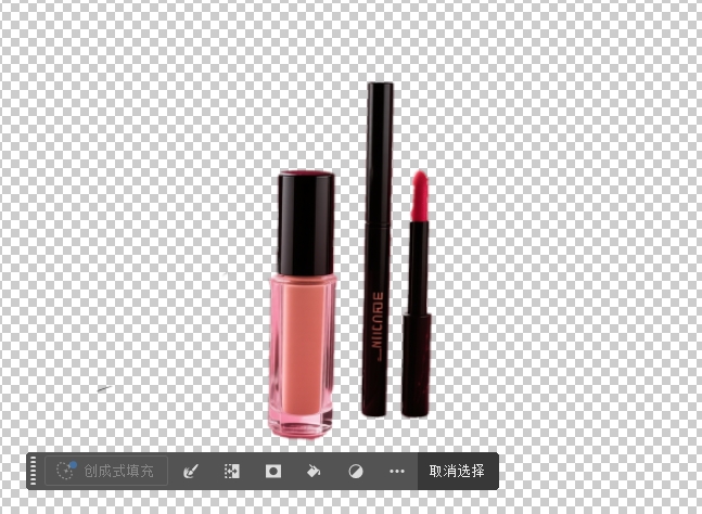 快速选择工具抠图效果