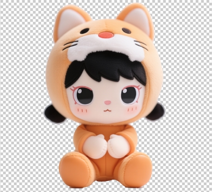 按Delete键删除选中的白色背景