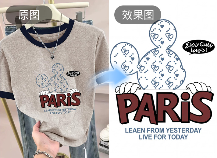 NanoBanana印花提取