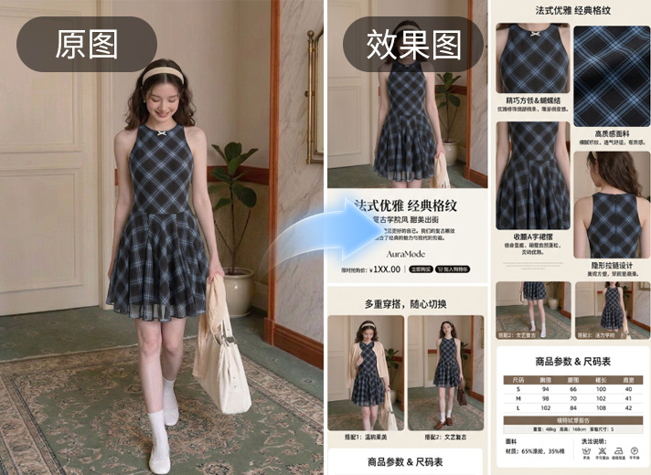 Banana制作电商详情页