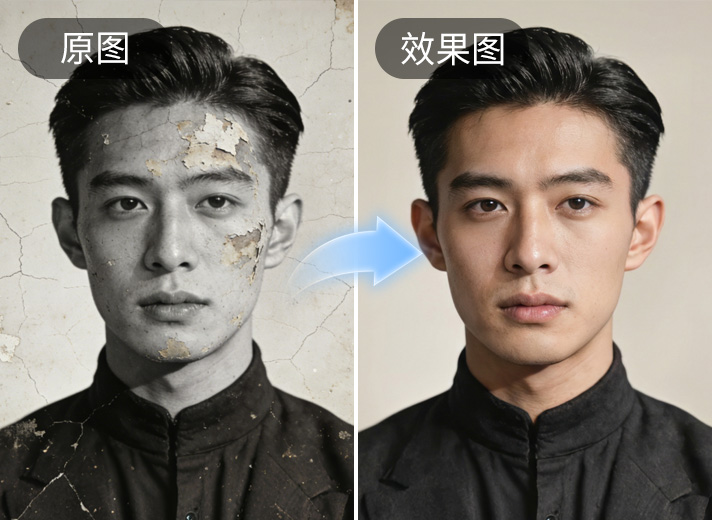 NanoBanana老照片修复