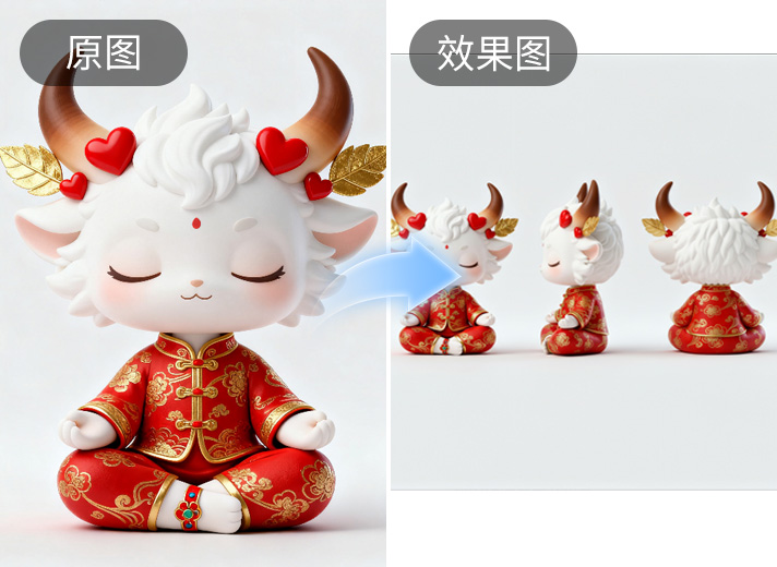 NanoBanana IP三视图