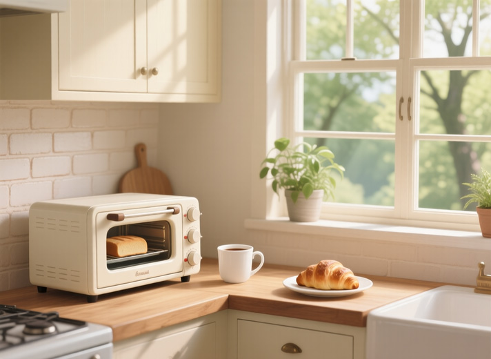 NanoBanana生成简约厨房场景