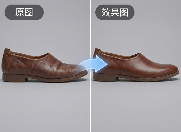 NanoBanana皮鞋精修