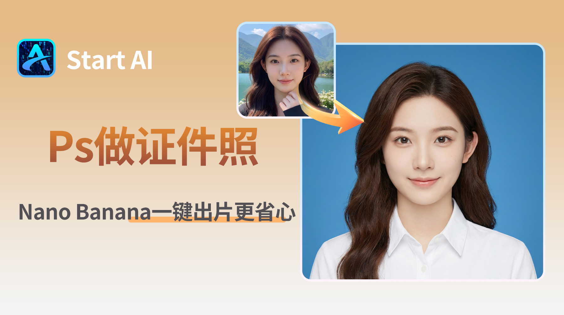 PS如何给人像做证件照？Nano Banana一键出片更省心