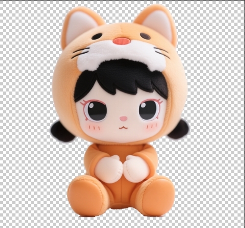 魔棒工具扣图效果展示