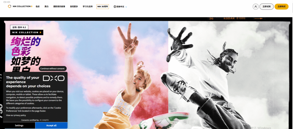 调色插件：Nik Collection（专业调色，风格多样）