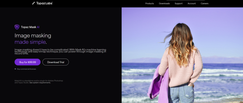 Topaz Labs Mask,Ps2024抠图必备插件