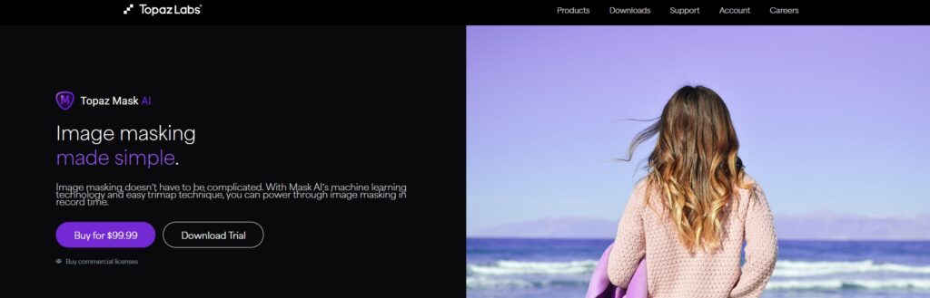  Topaz Mask AI：Ps2023 AI精准抠图插件