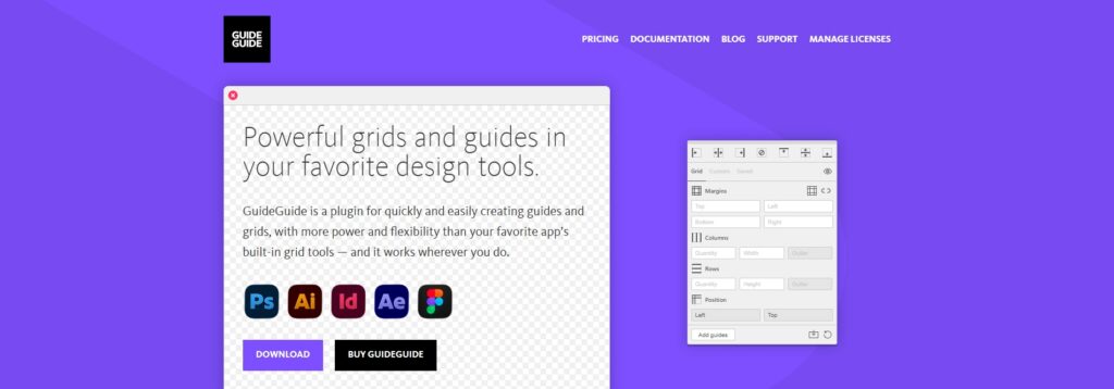 GuideGuide:PS2022 网格参考线插件