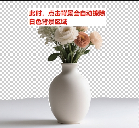 魔术橡皮擦 / 背景橡皮擦工具去除背景效果