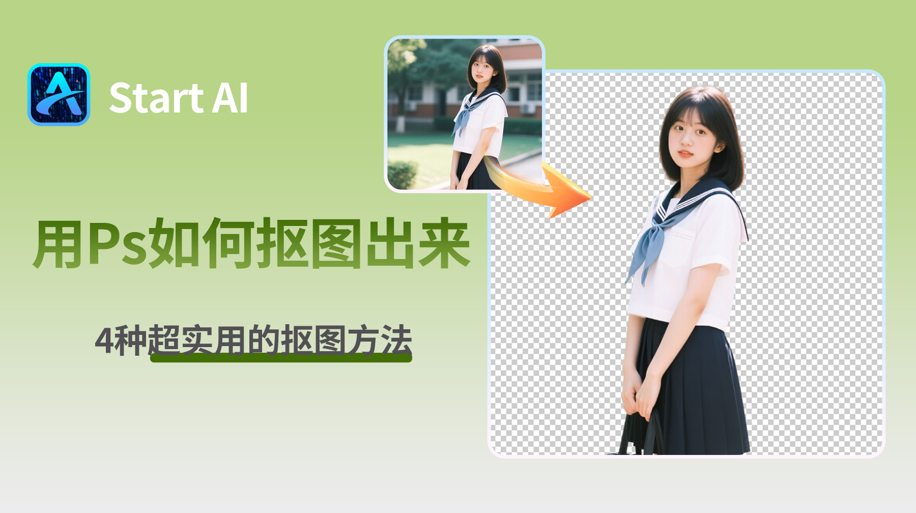 用Ps如何抠图出来？4种超实用的抠图方法！